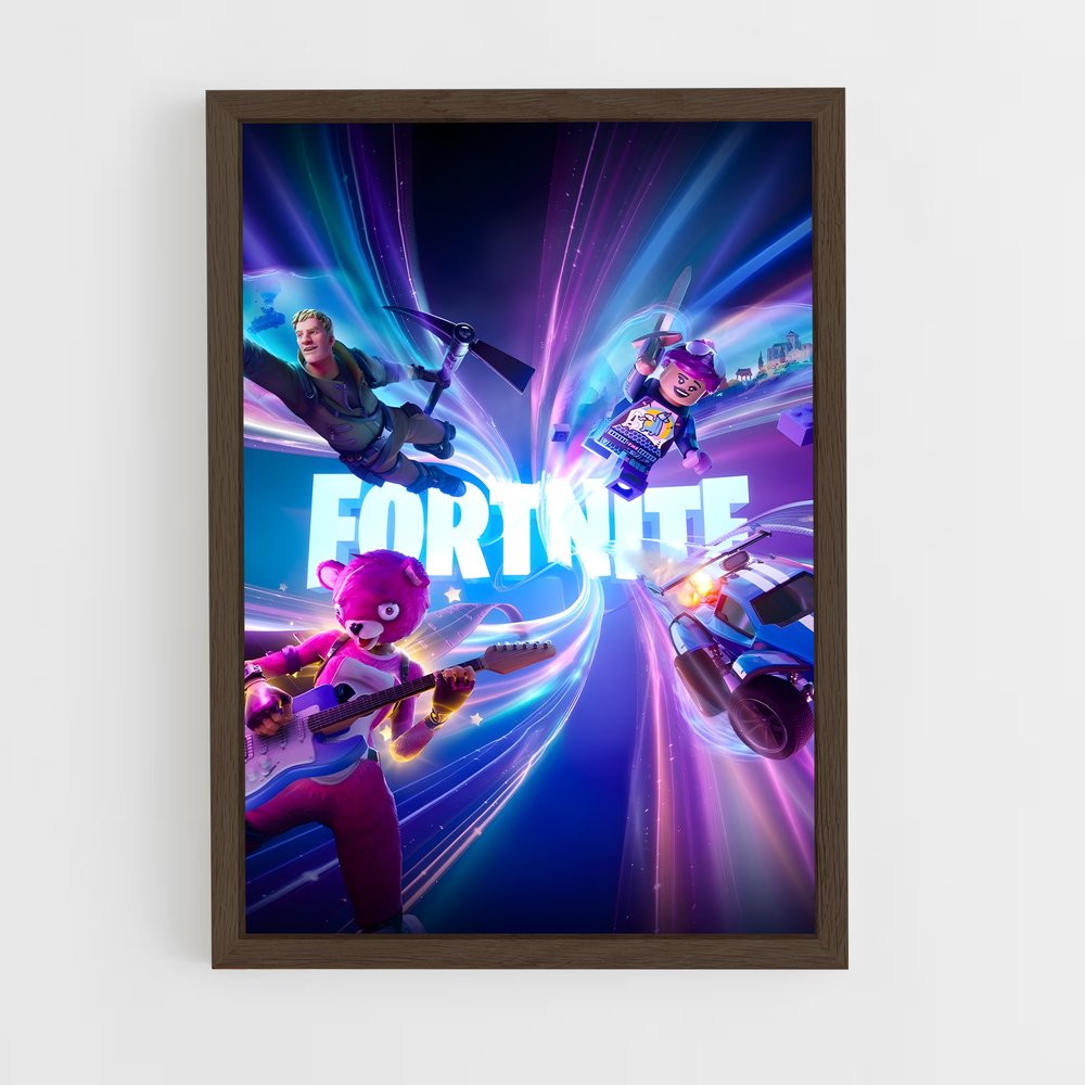 Poster Violet Fortnite (vue 5)