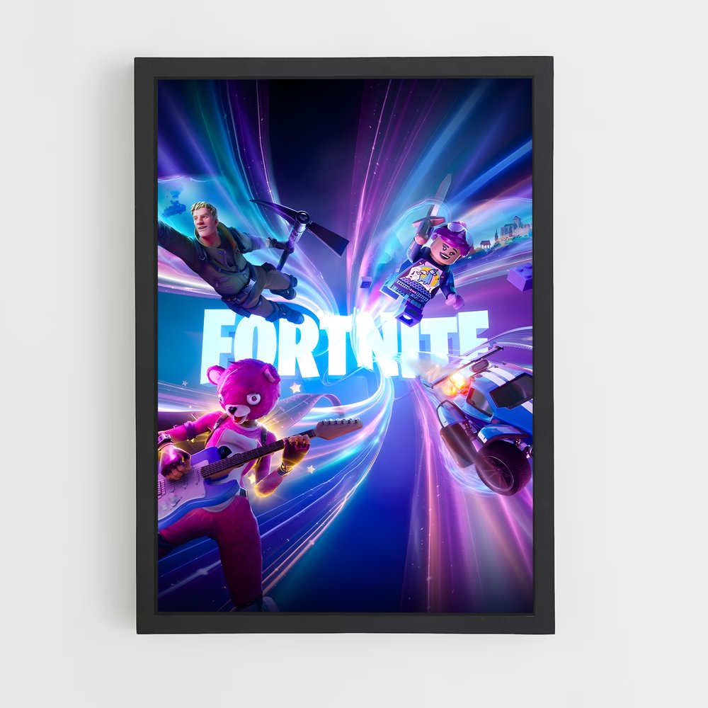 Poster Violet Fortnite (vue 2)