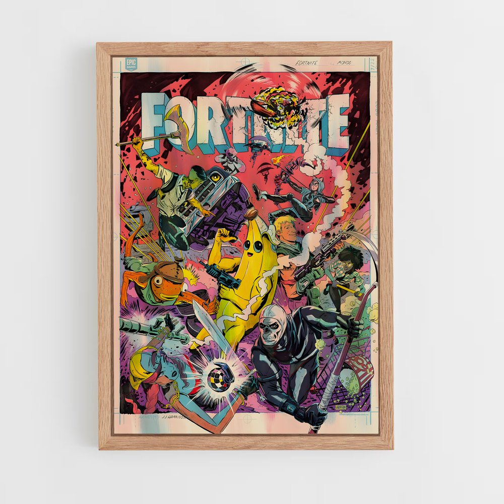 Poster Fortnite Dessin (vue 4)
