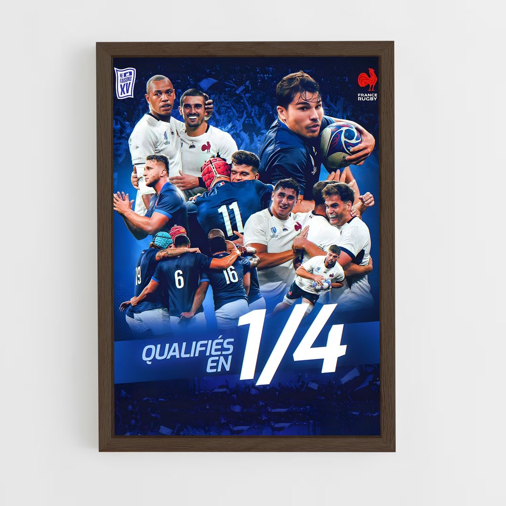Poster Passion XV – affiche Rugby (vue 5)