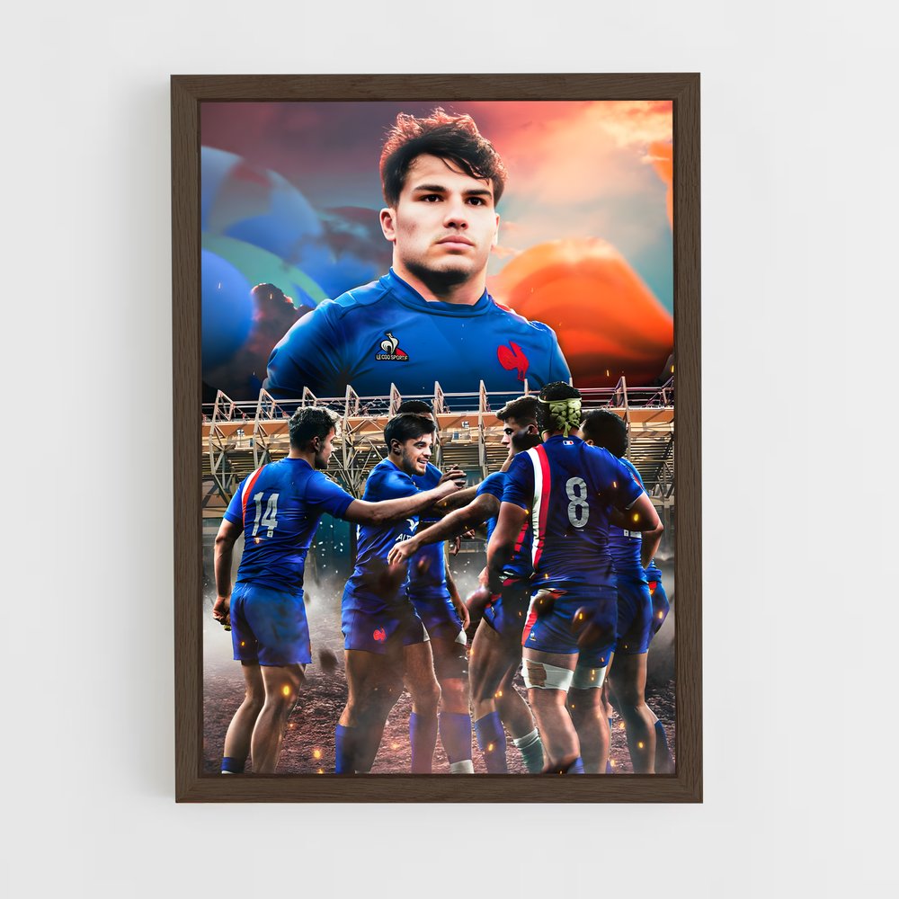 Poster Fierté Rugby France (vue 5)