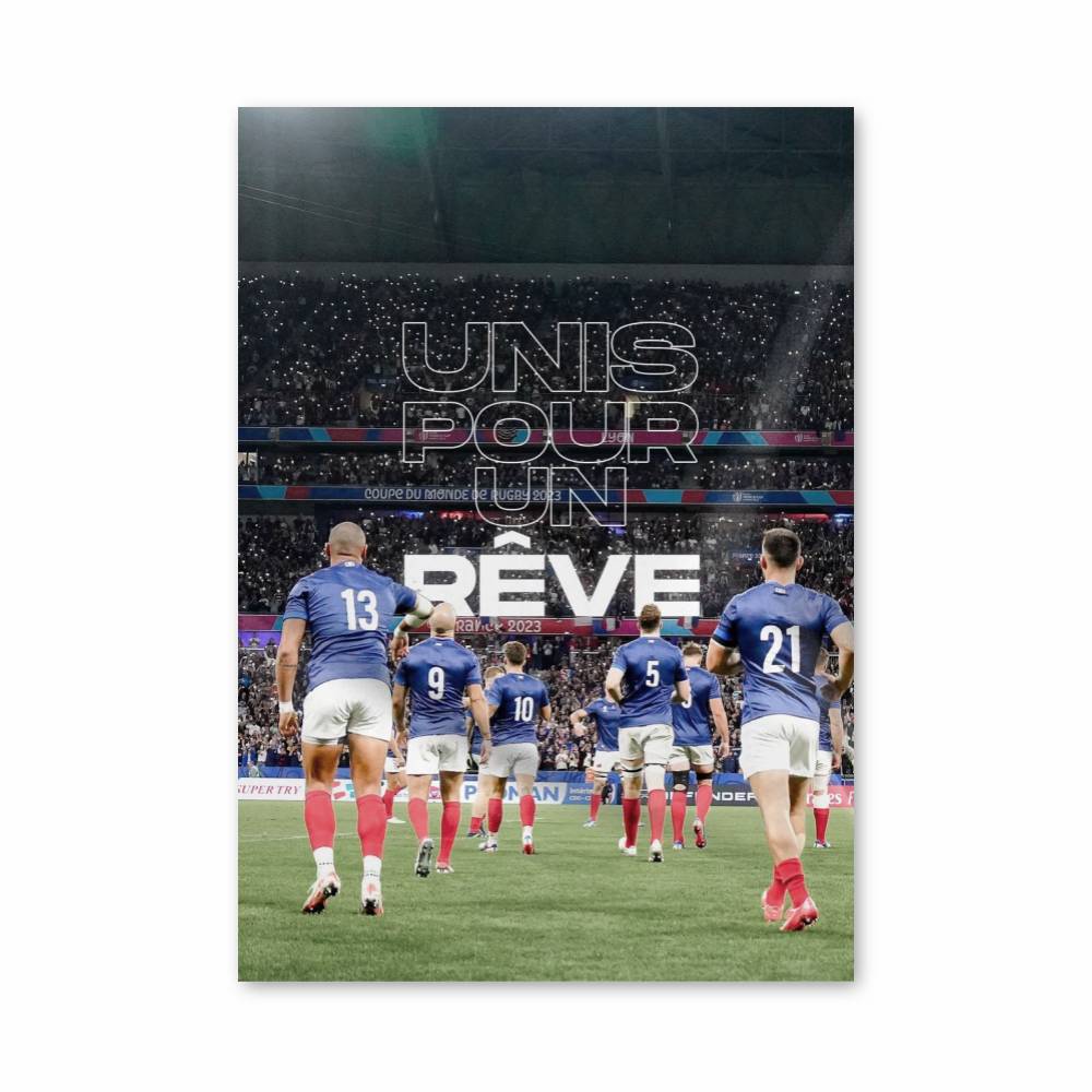 Poster Unis pour un Rêve