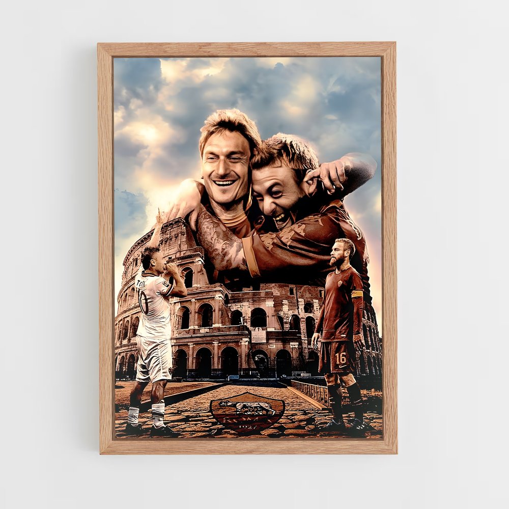 Poster Gladiateurs de Rome – affiche Football (vue 4)