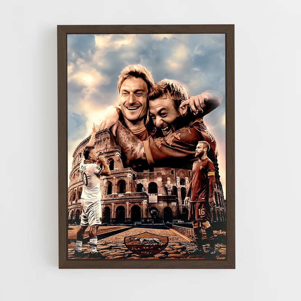 Poster Gladiateurs de Rome – affiche Football (vue 5)