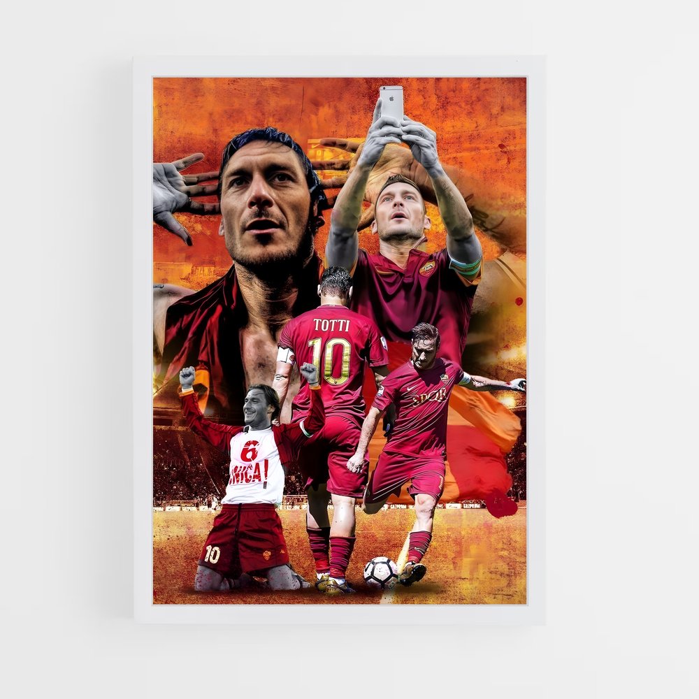 Poster Maestro du Capitano – affiche Football (vue 3)