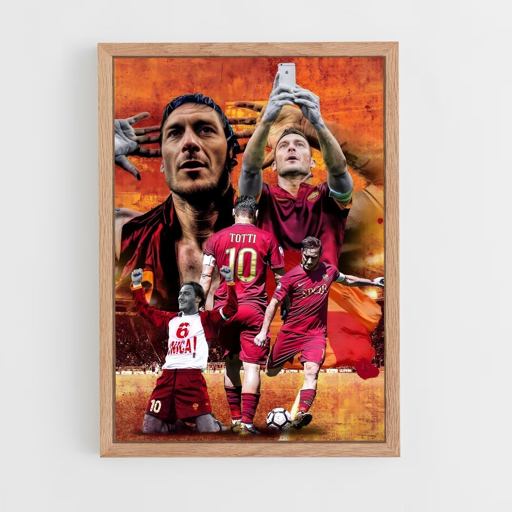 Poster Maestro du Capitano – affiche Football (vue 4)