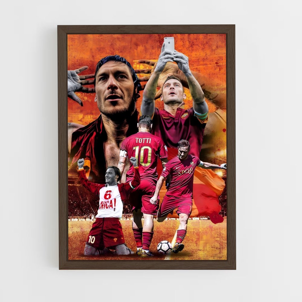 Poster Maestro du Capitano – affiche Football (vue 5)