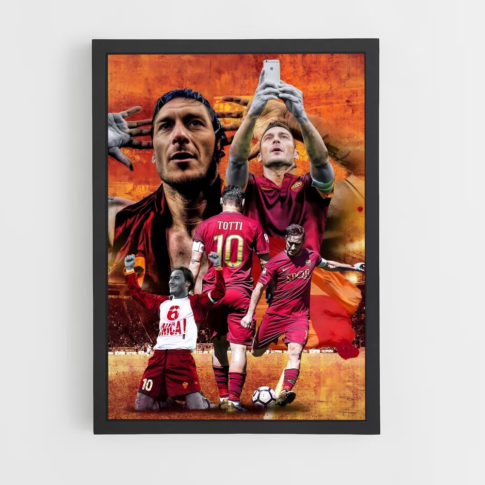 Poster Maestro du Capitano – affiche Football (vue 2)