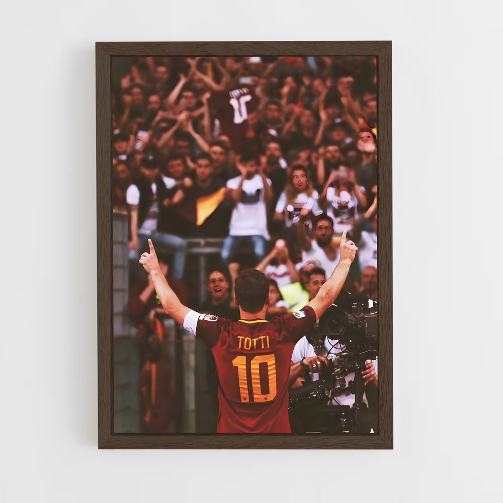 Poster Totti Triumph – affiche Football (vue 5)