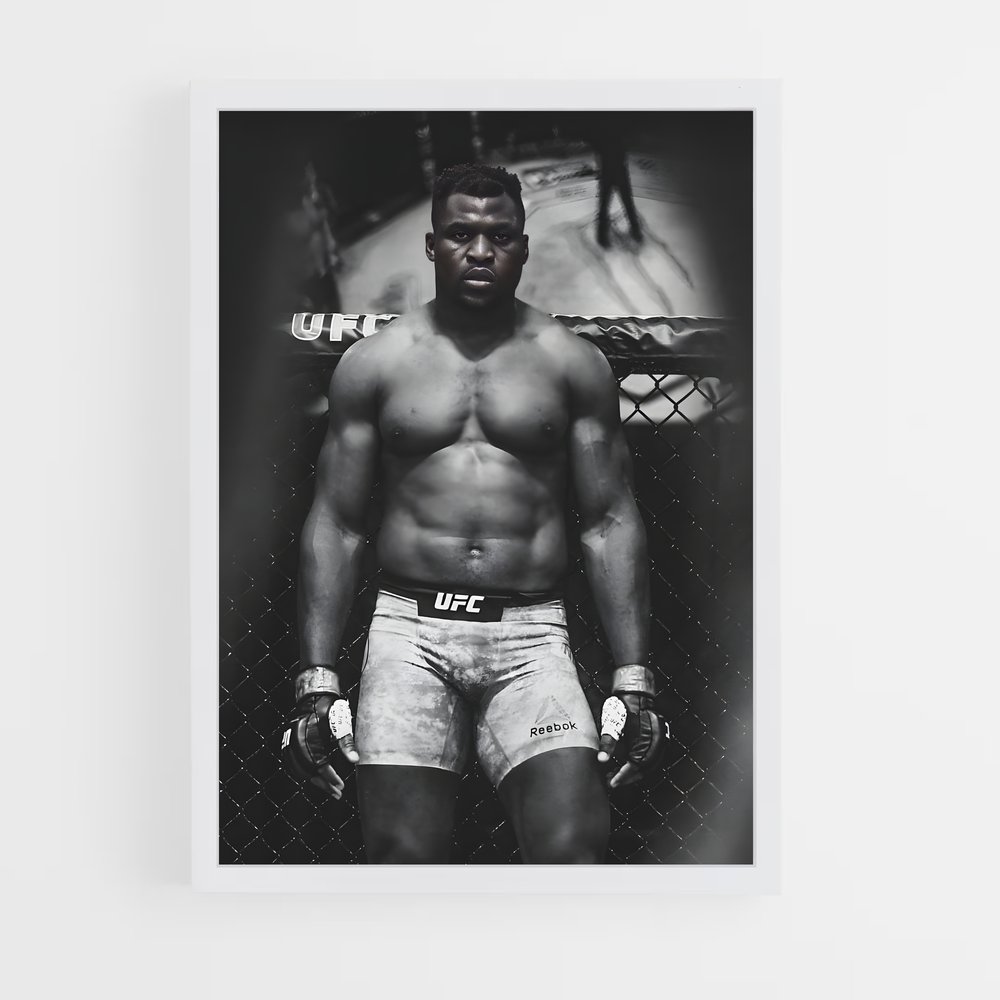 Poster Puissance Résolue – affiche MMA (vue 3)