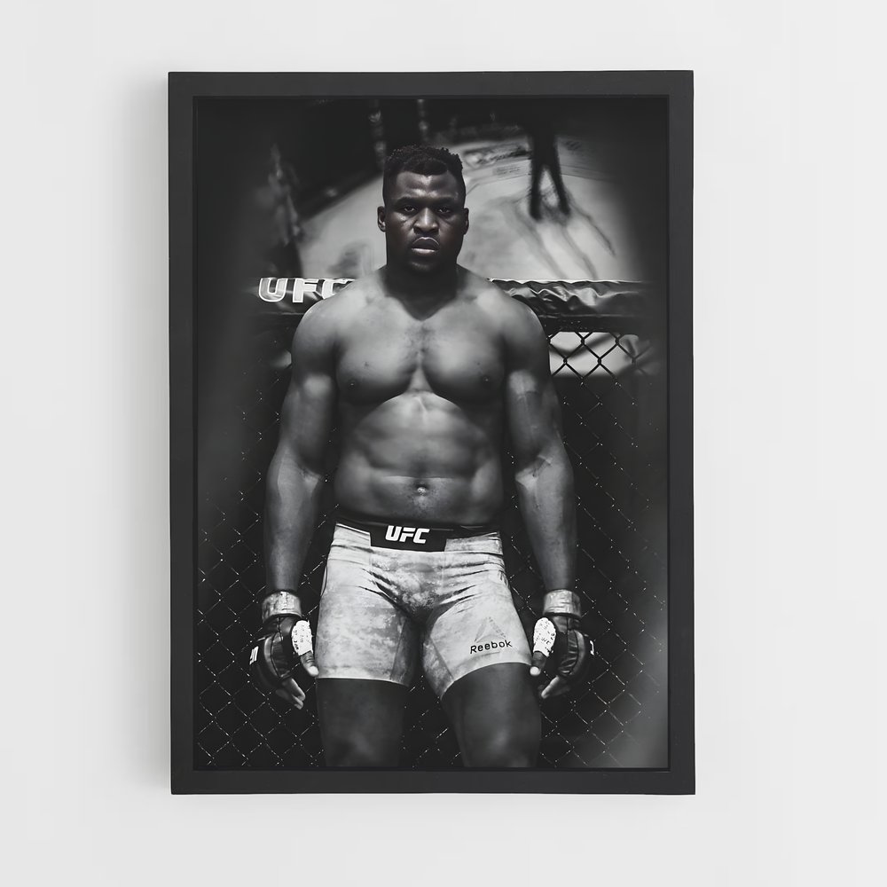 Poster Puissance Résolue – affiche MMA (vue 2)
