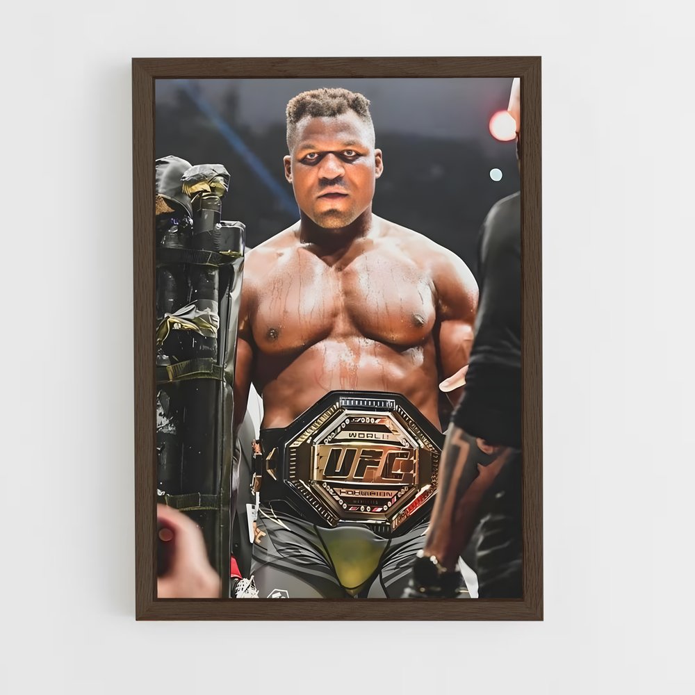Poster Champion de Puissance – affiche MMA (vue 5)