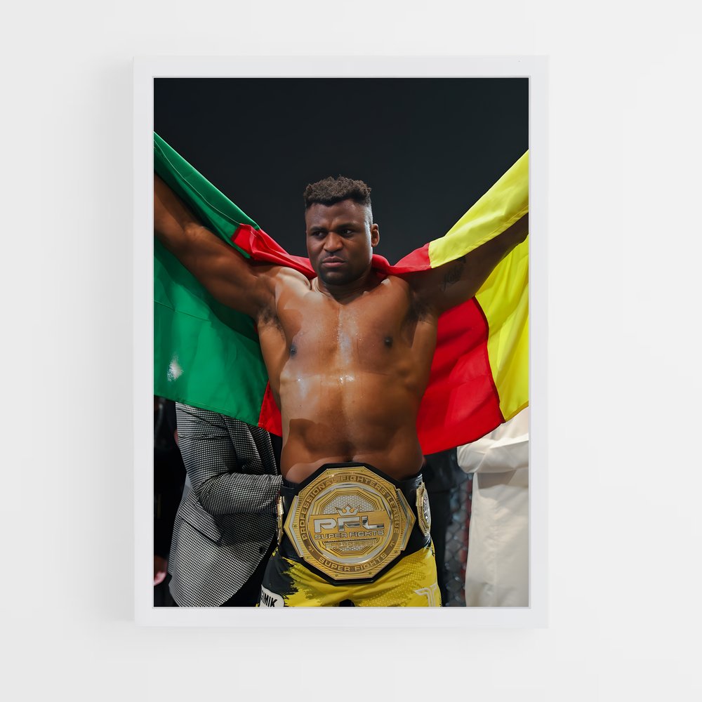 Poster Force Triomphante – affiche MMA (vue 3)