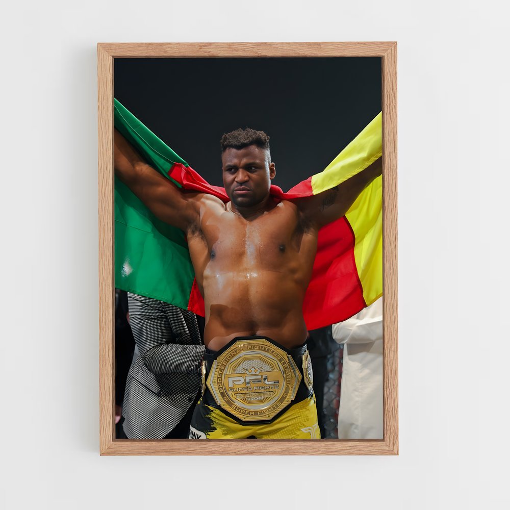 Poster Force Triomphante – affiche MMA (vue 4)