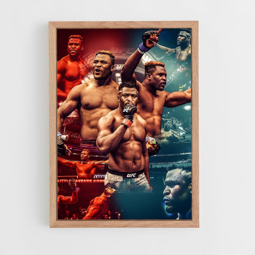 Poster Puissance et Résilience – affiche MMA (vue 4)