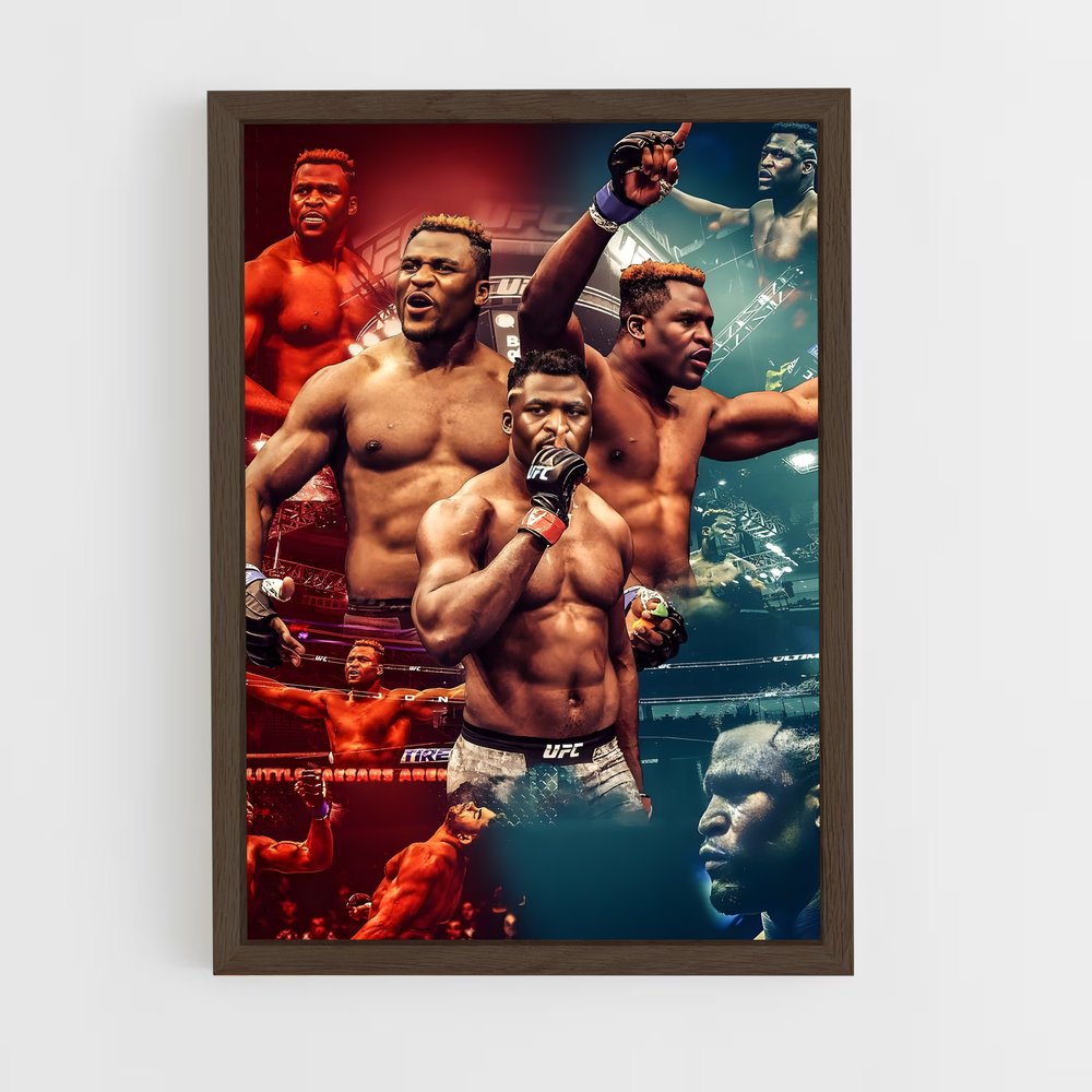Poster Puissance et Résilience – affiche MMA (vue 5)