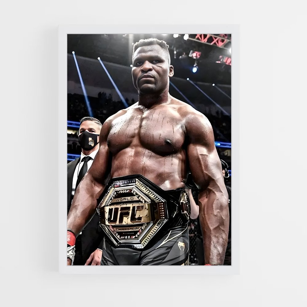 Poster Force Dominante – affiche MMA (vue 3)