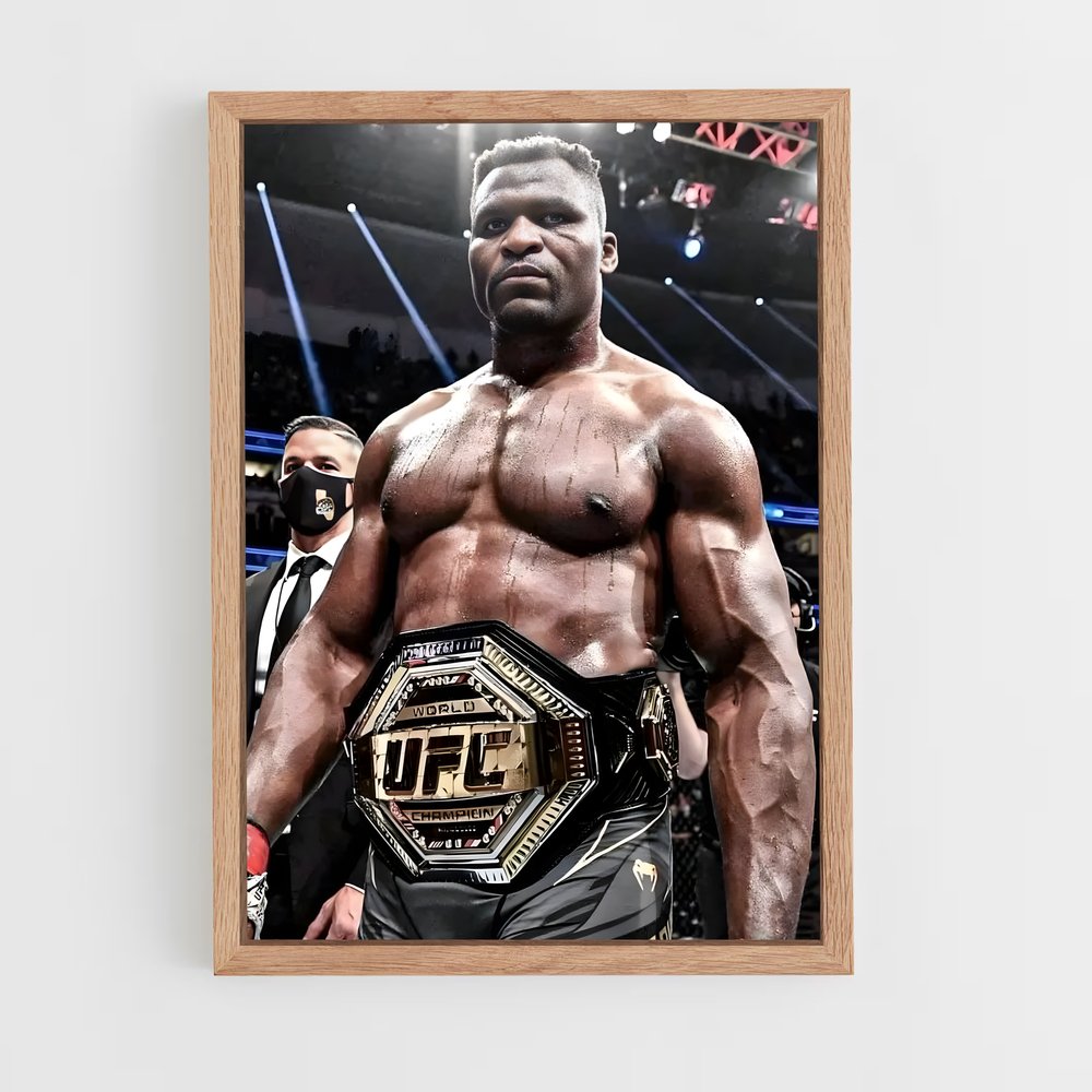 Poster Force Dominante – affiche MMA (vue 4)