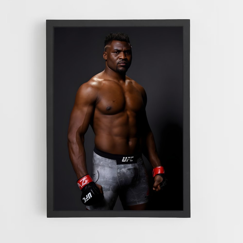 Poster Force Puissante – affiche MMA (vue 2)