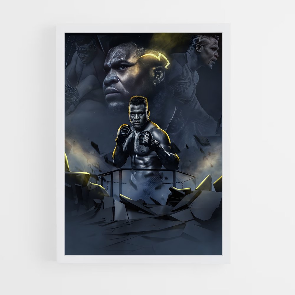 Poster Puissance Primordiale – affiche MMA (vue 3)