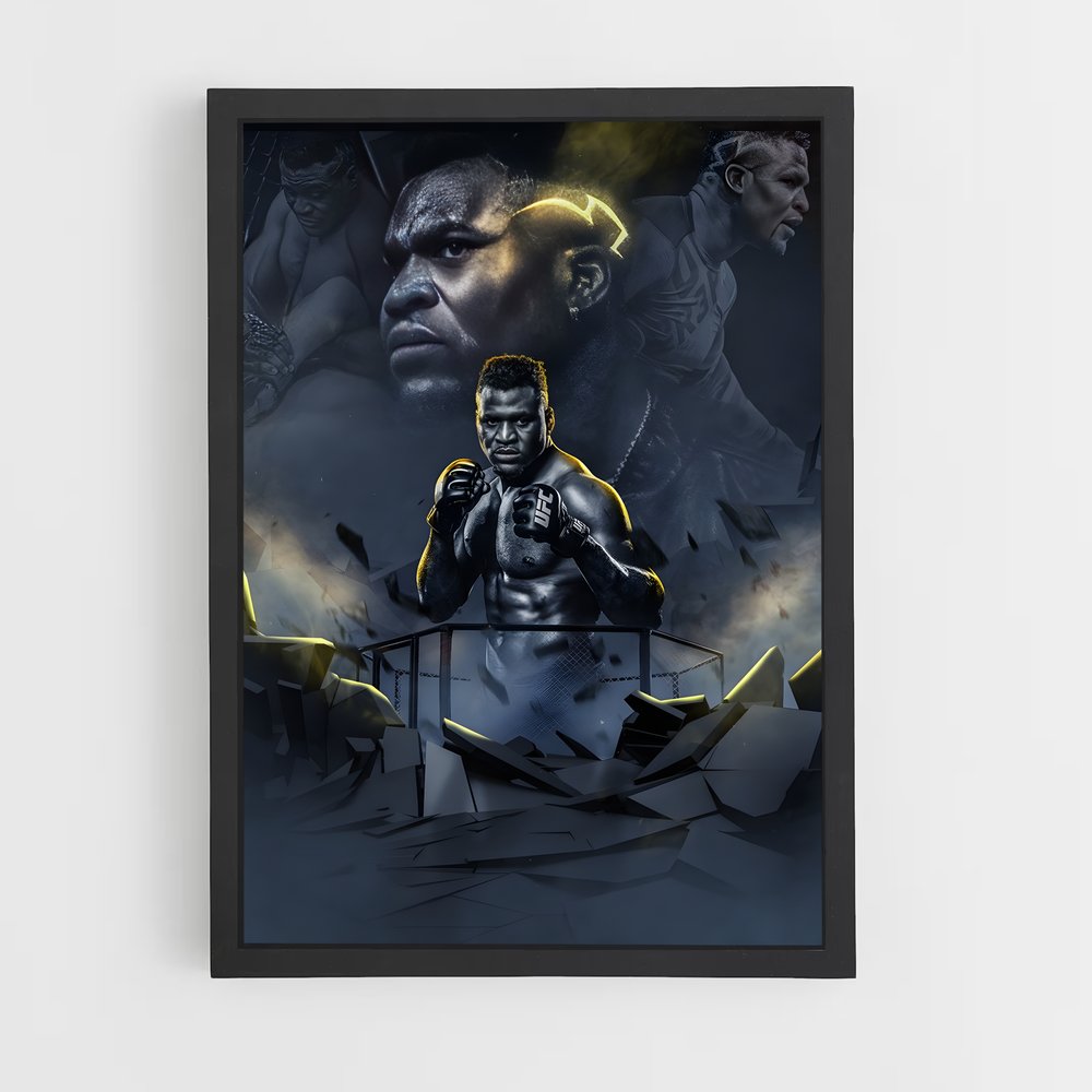 Poster Puissance Primordiale – affiche MMA (vue 2)
