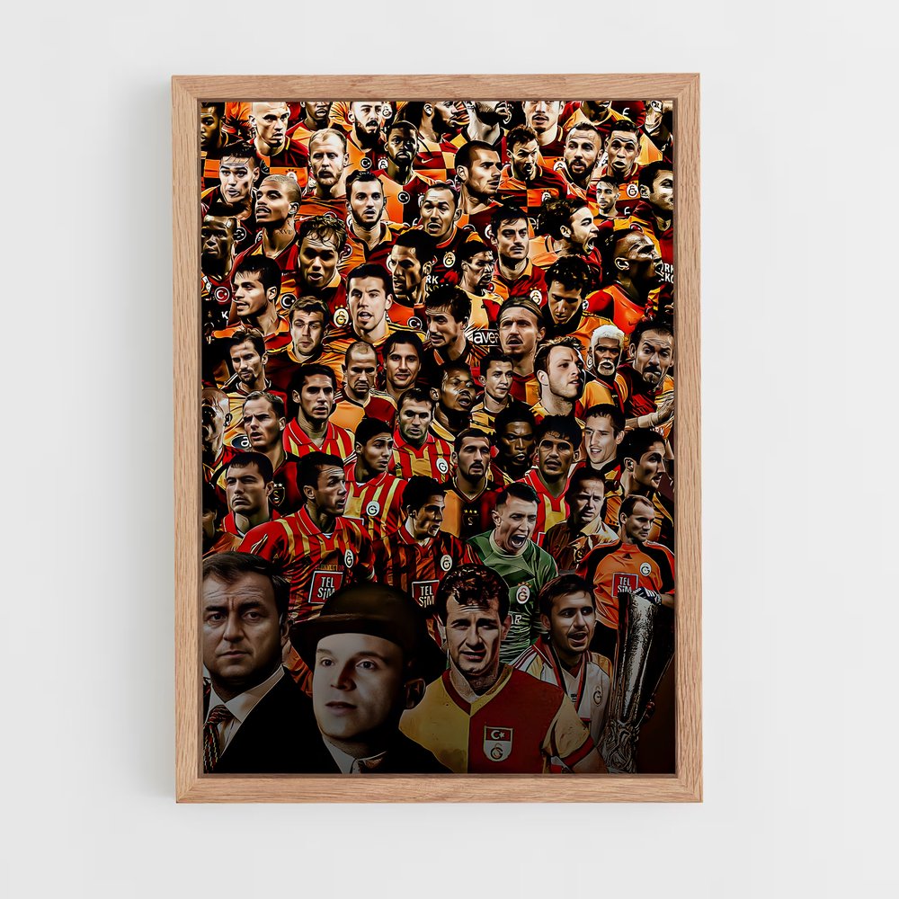 Poster Légendes Galatasaray – affiche Football (vue 4)