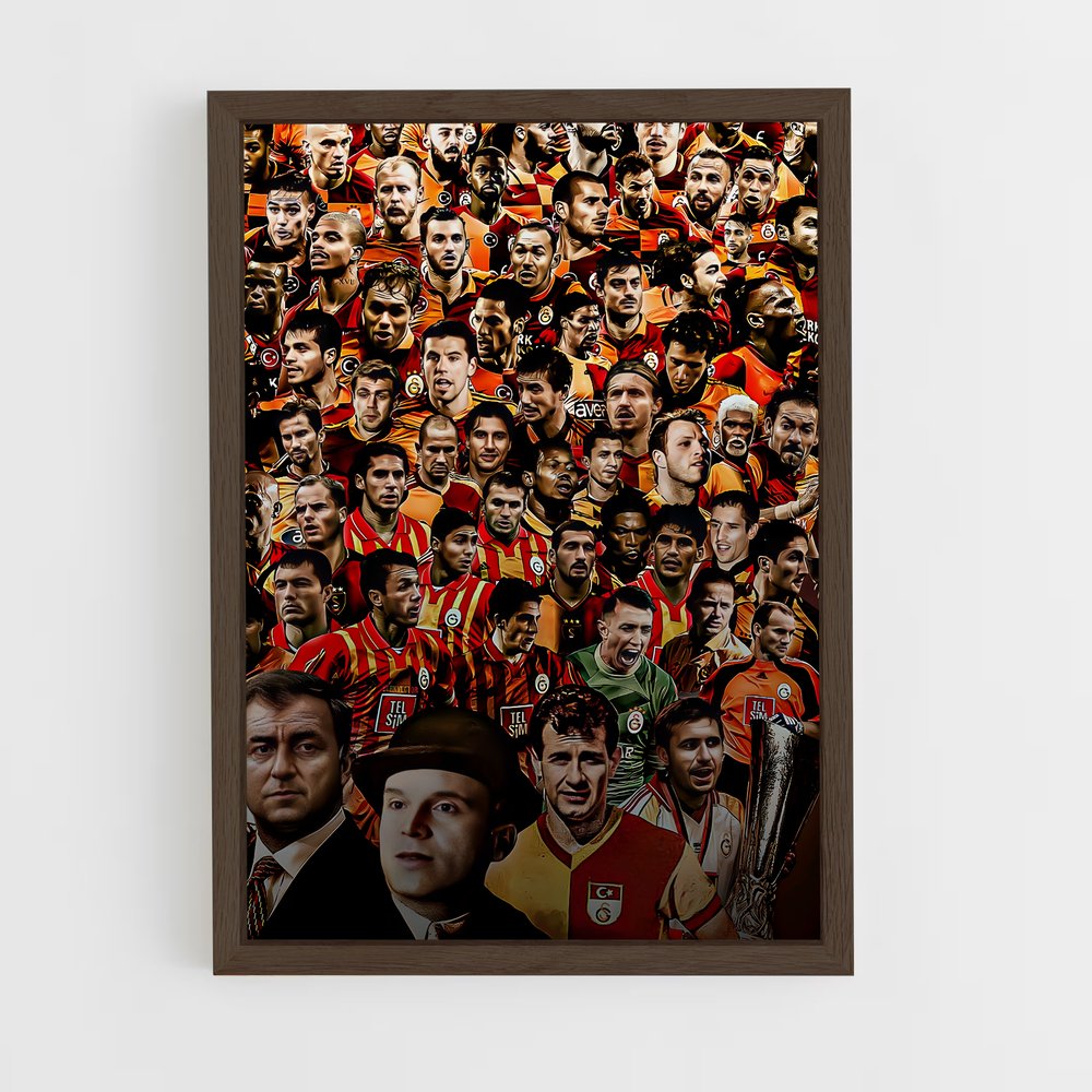 Poster Légendes Galatasaray – affiche Football (vue 5)
