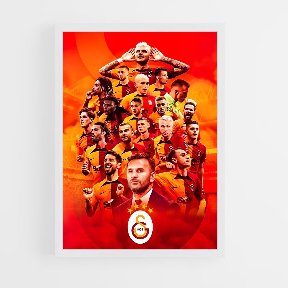 Poster Gloire Galatasaray – affiche Football (vue 3)