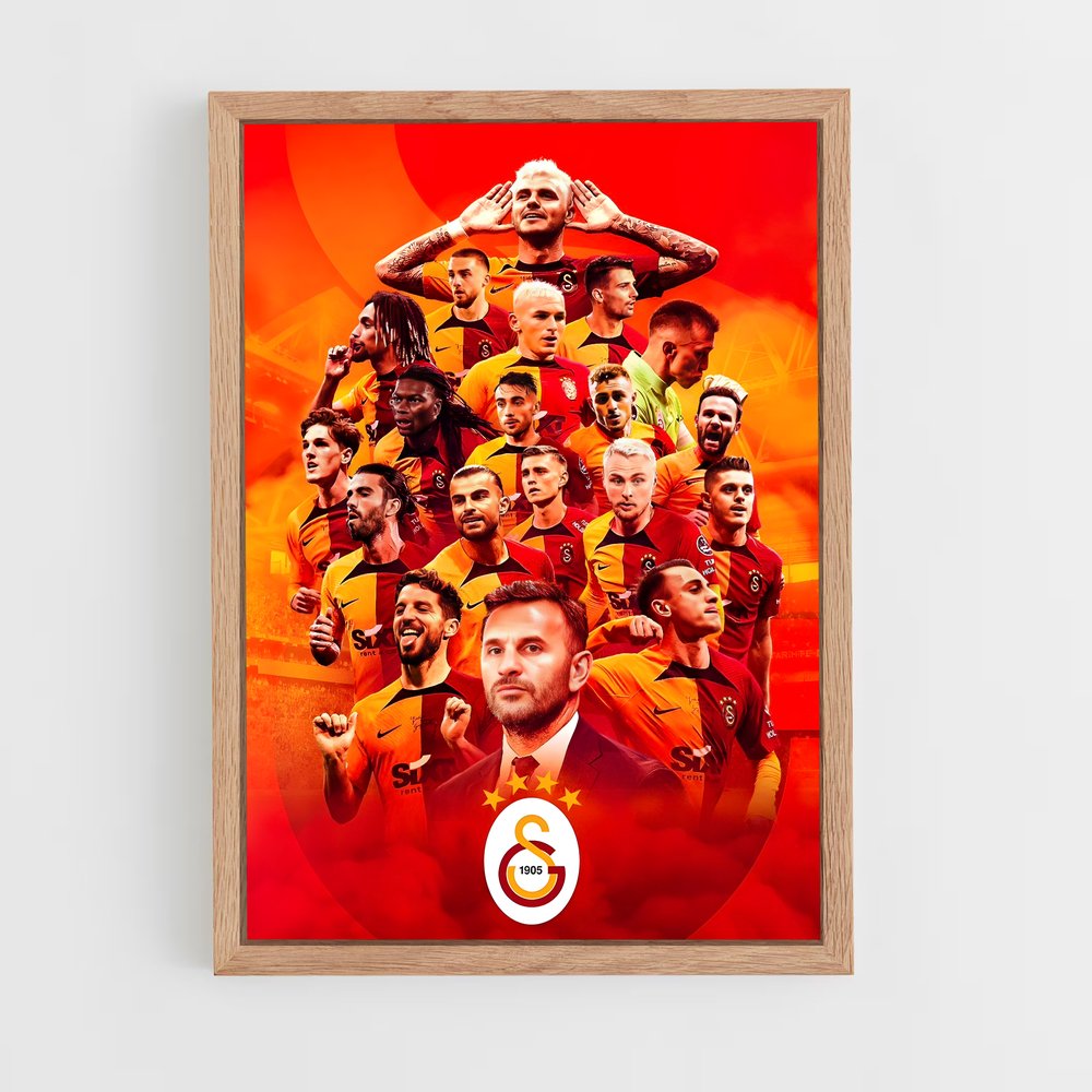 Poster Gloire Galatasaray – affiche Football (vue 4)