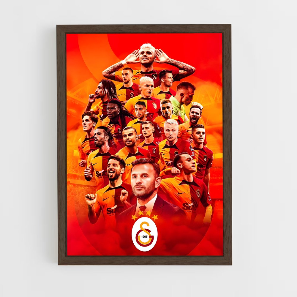 Poster Gloire Galatasaray – affiche Football (vue 5)