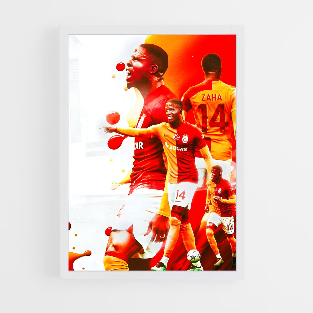 Poster Énergie Galatasaray – affiche Football (vue 3)