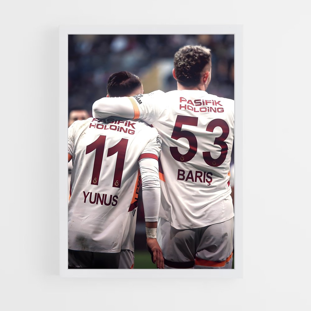 Poster Camaraderie Galatasaray – affiche Football (vue 3)