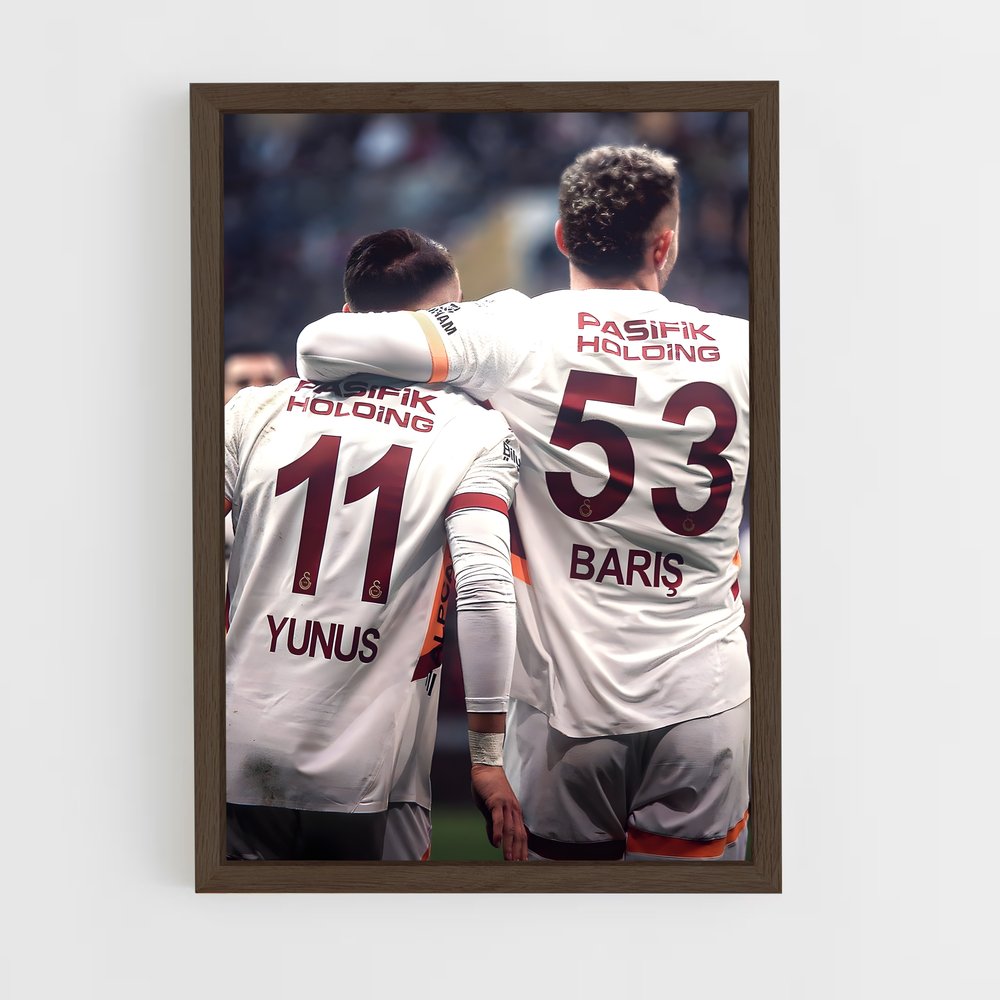 Poster Camaraderie Galatasaray – affiche Football (vue 5)