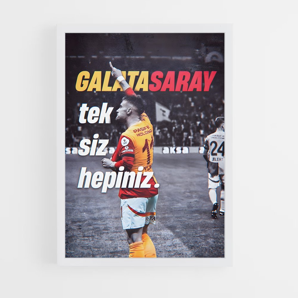 Poster Galatasaray Triomphe – affiche Football (vue 3)
