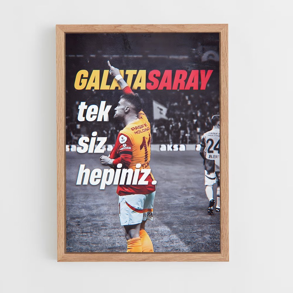Poster Galatasaray Triomphe – affiche Football (vue 4)