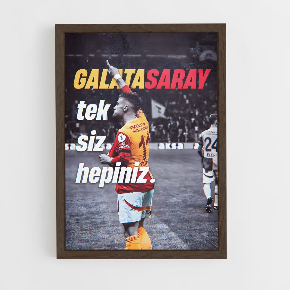 Poster Galatasaray Triomphe – affiche Football (vue 5)