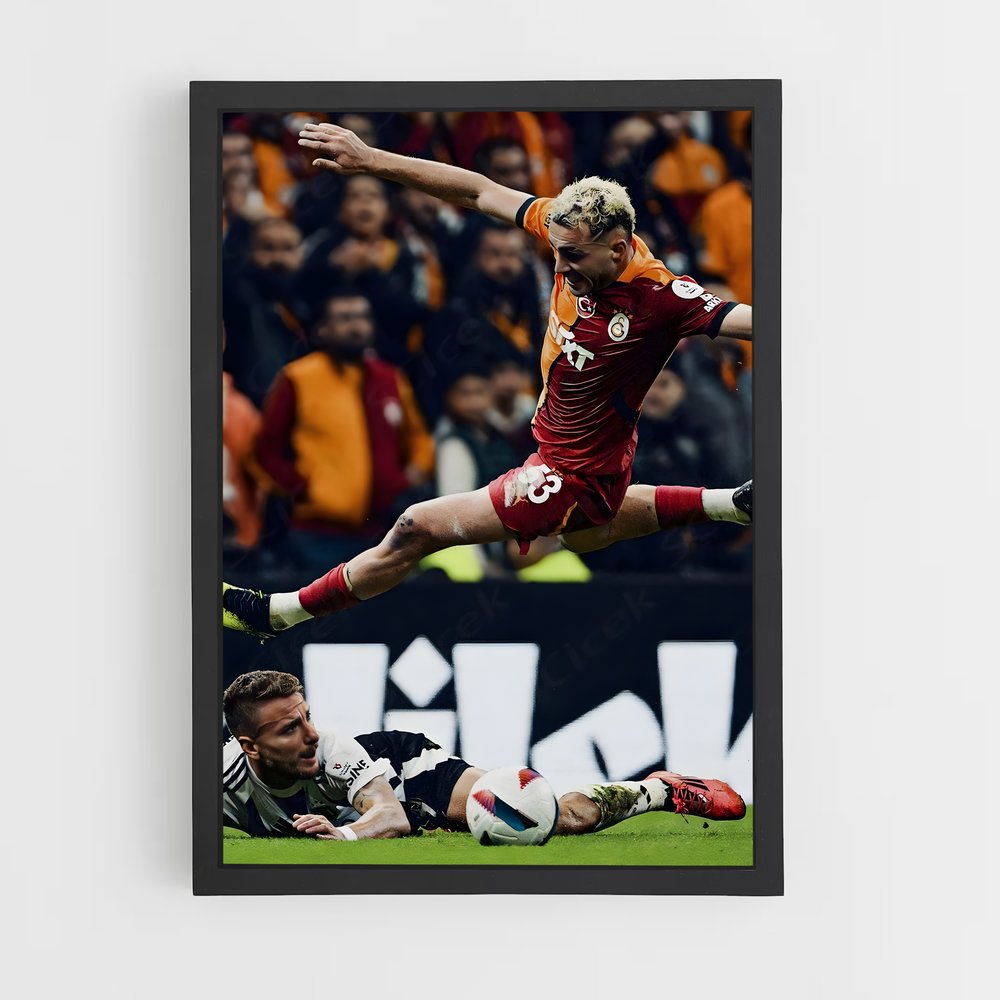 Poster Élan Galatasaray – affiche Football (vue 2)