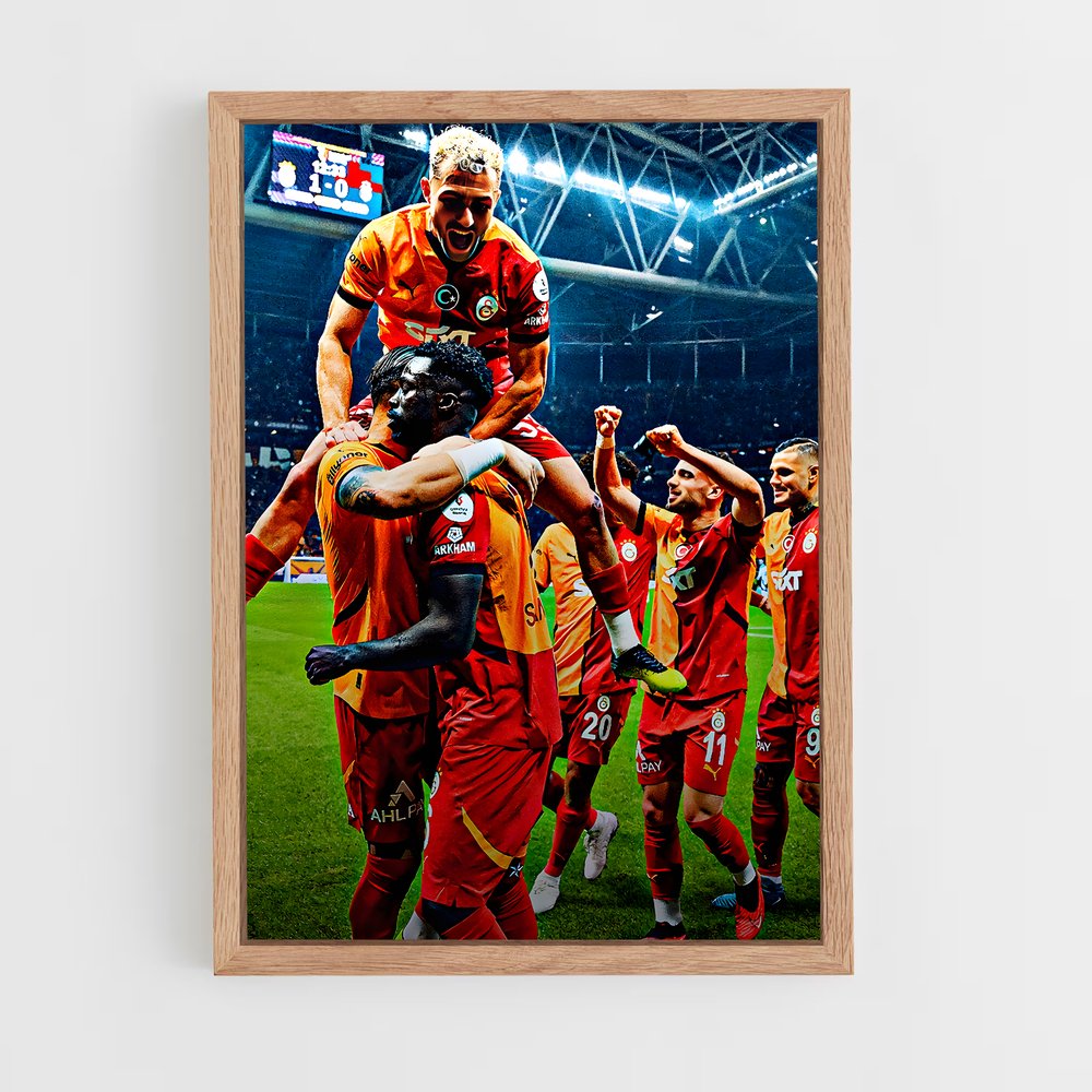 Poster Triomphe en Célébration – affiche Football (vue 4)