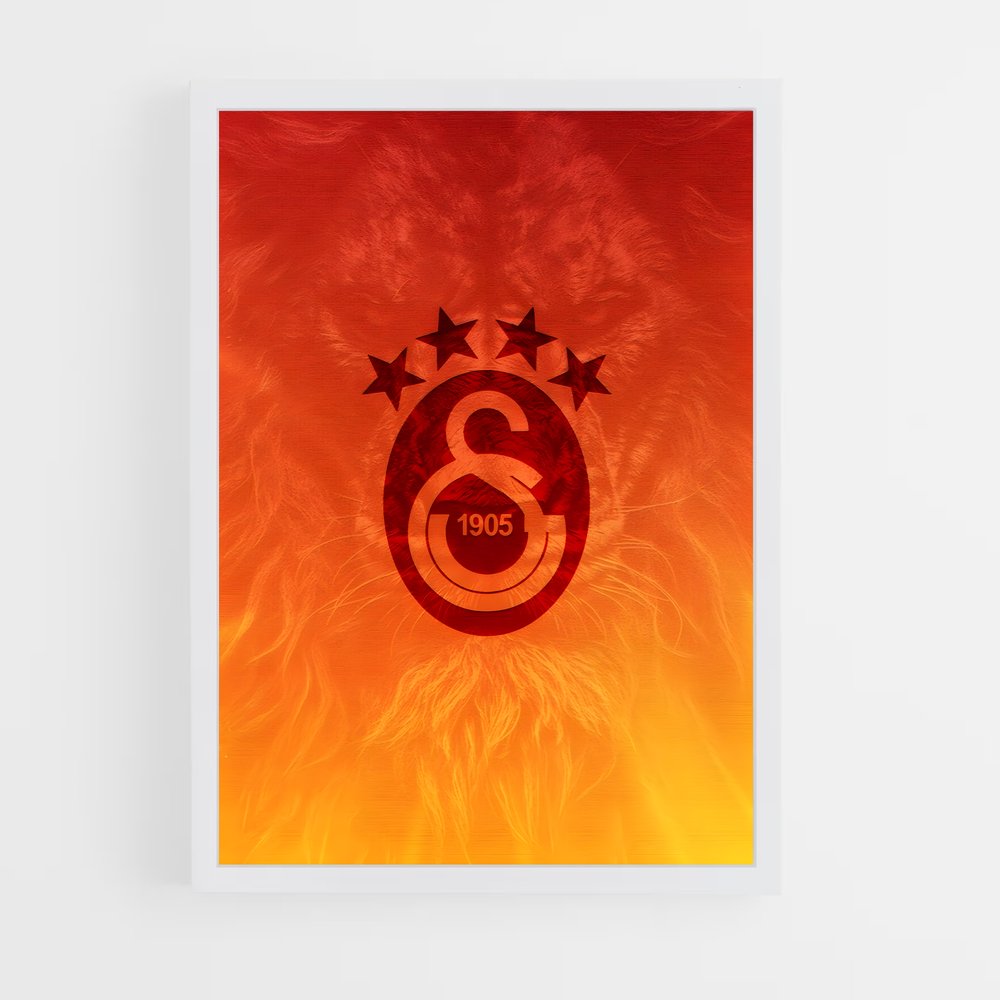 Poster Force du Lion – affiche Football (vue 3)