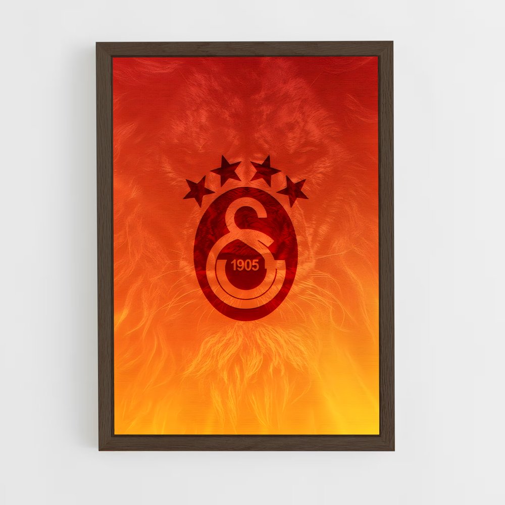 Poster Force du Lion – affiche Football (vue 5)