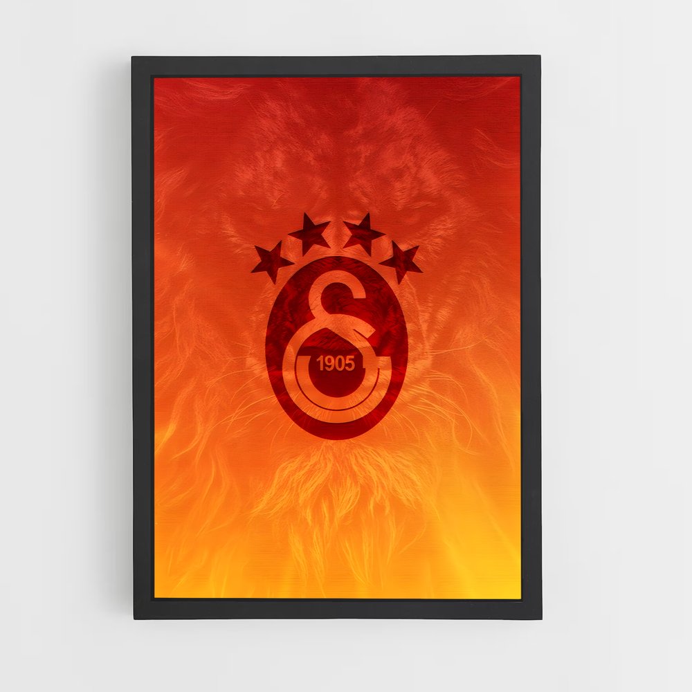 Poster Force du Lion – affiche Football (vue 2)
