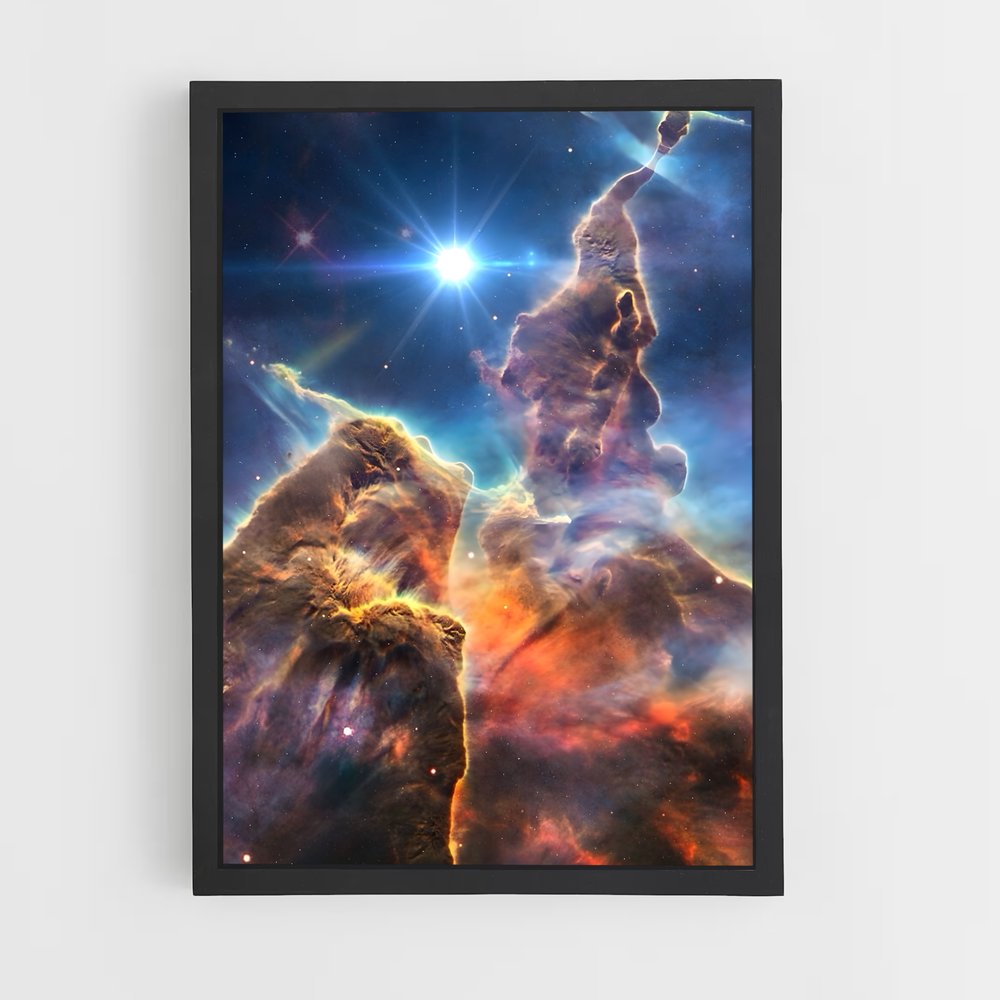 Poster Nébuleuse (vue 2)