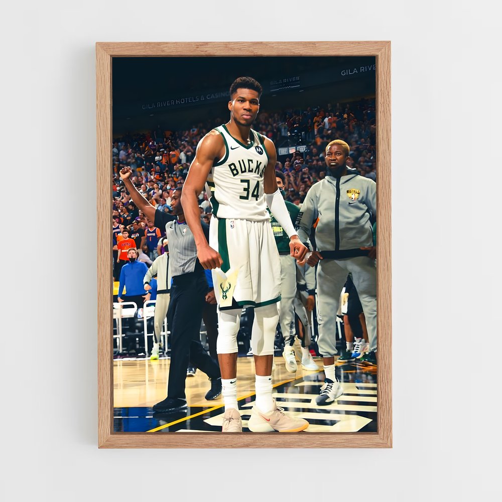 Poster Giànnis – affiche Basketball (vue 4)