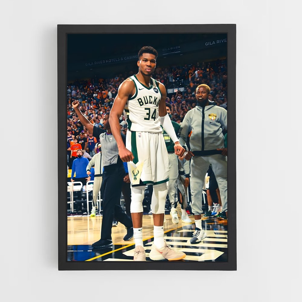 Poster Giànnis – affiche Basketball (vue 2)
