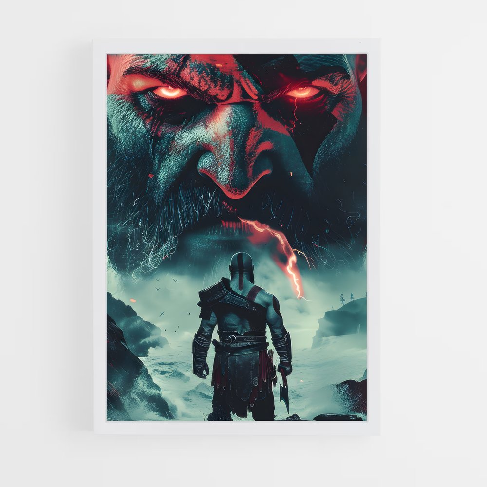 Poster Wrath of the Warrior – affiche God of War (vue 3)