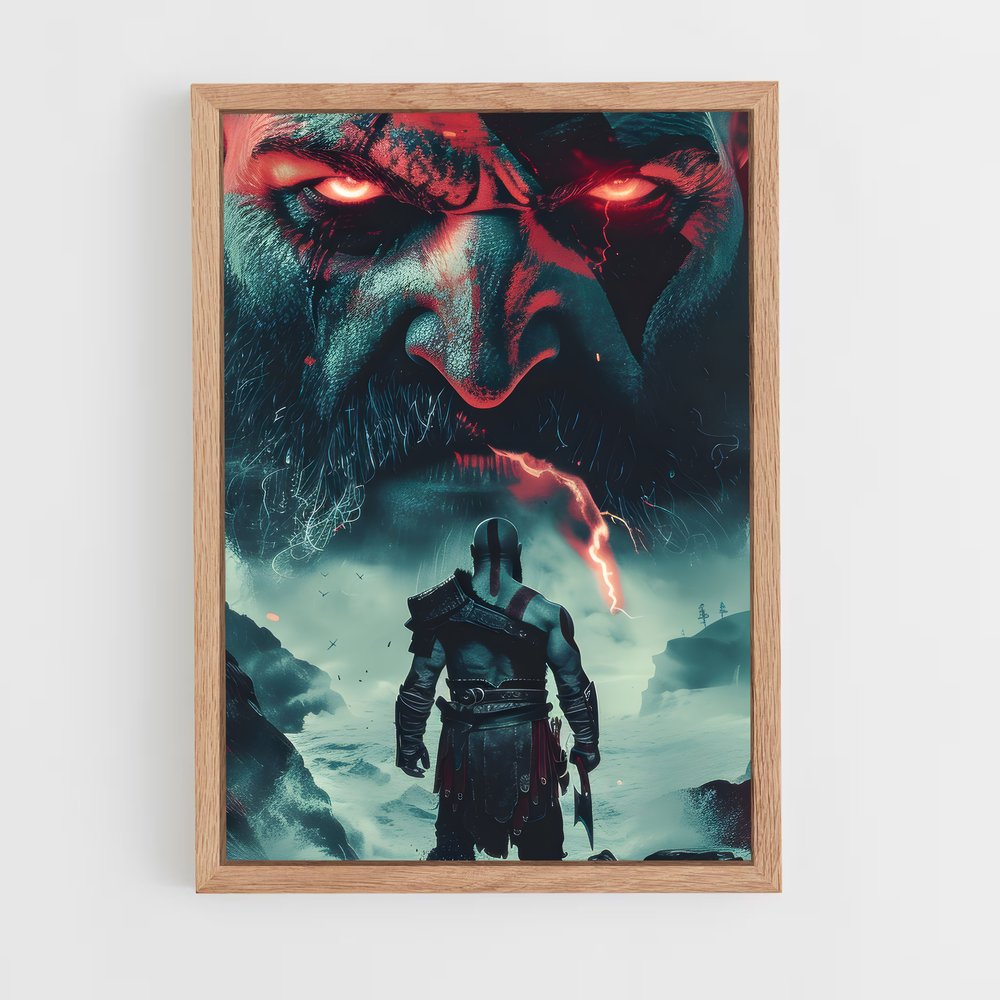 Poster Wrath of the Warrior – affiche God of War (vue 4)