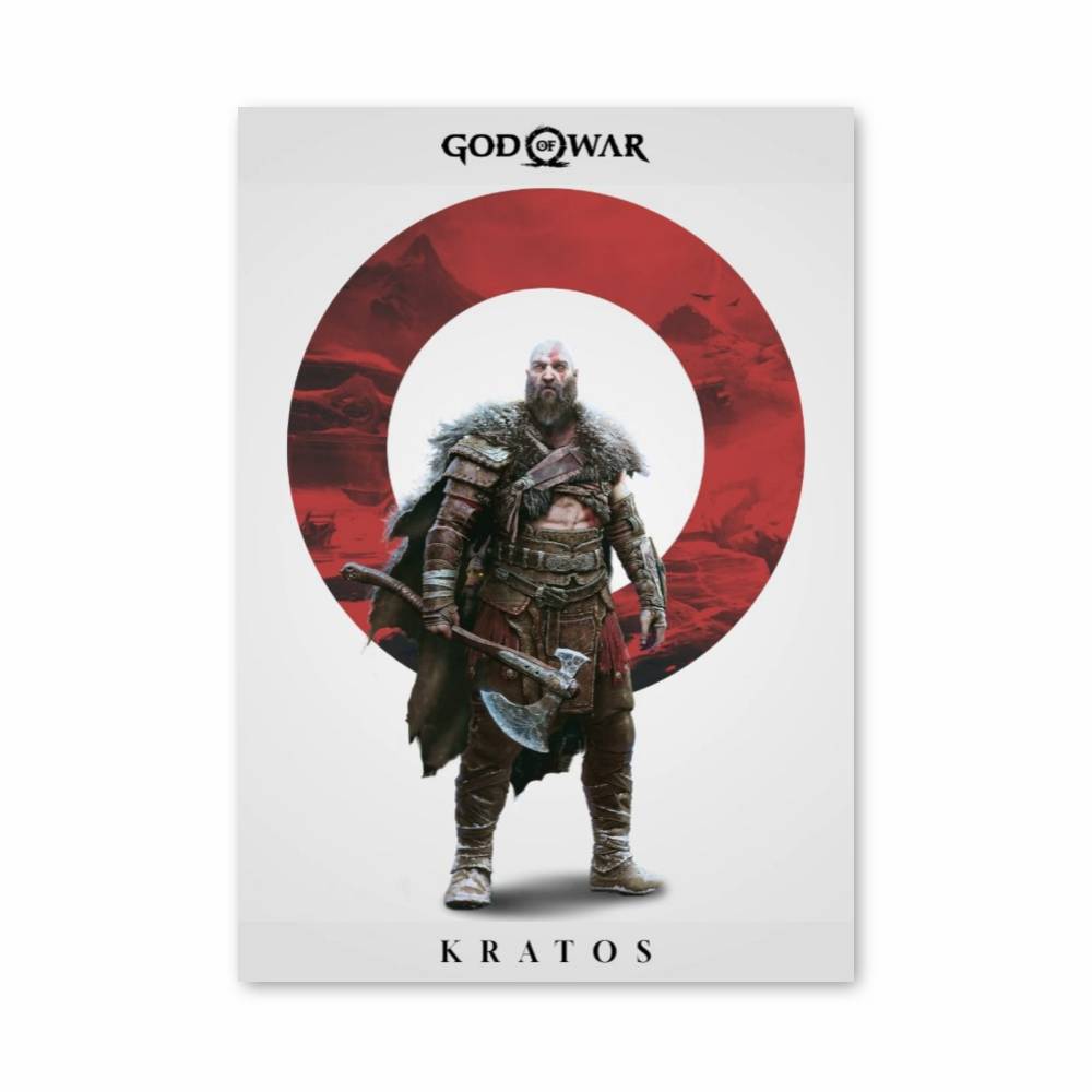 Poster Kratos – affiche God of War
