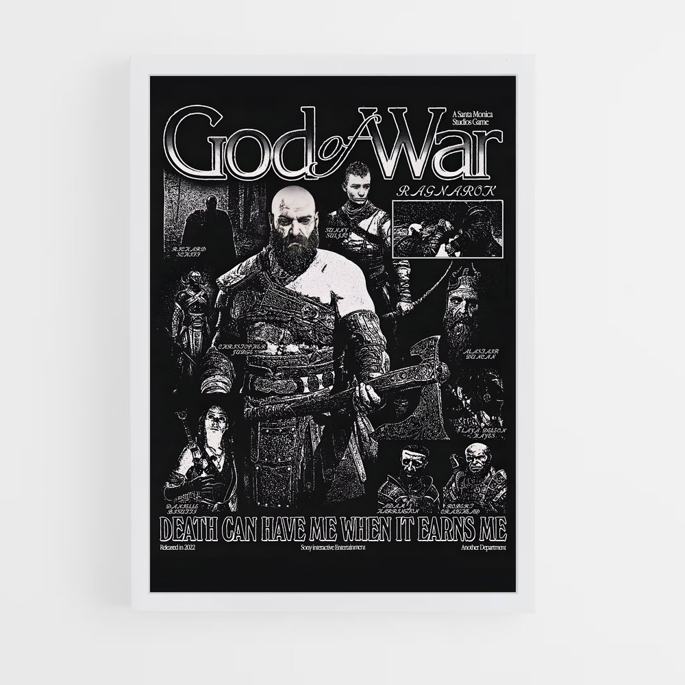 Poster God of War Nordic Adventure (vue 3)