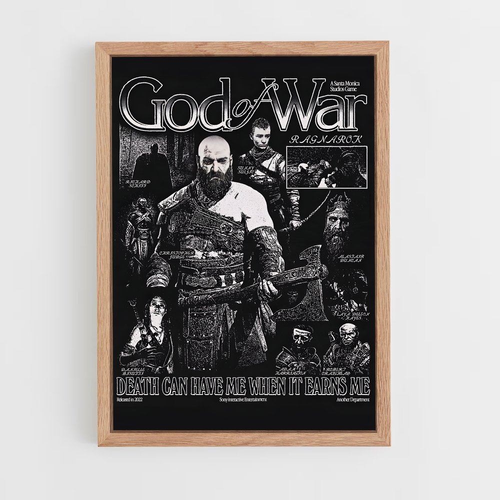 Poster God of War Nordic Adventure (vue 4)