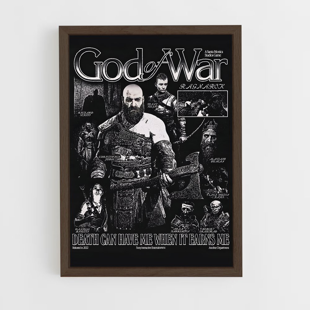 Poster God of War Nordic Adventure (vue 5)
